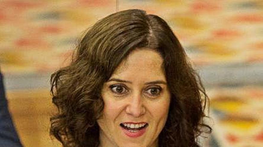 Isabel Díaz Ayuso.
