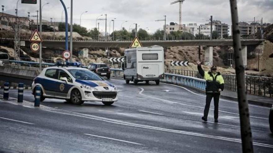 Dos heridos en un accidente  en Alicante