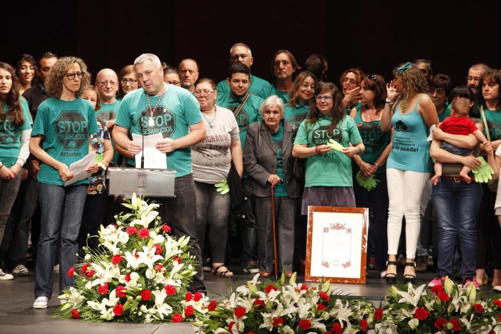 Entrega de las distinciones del Ayuntamiento de Gijón