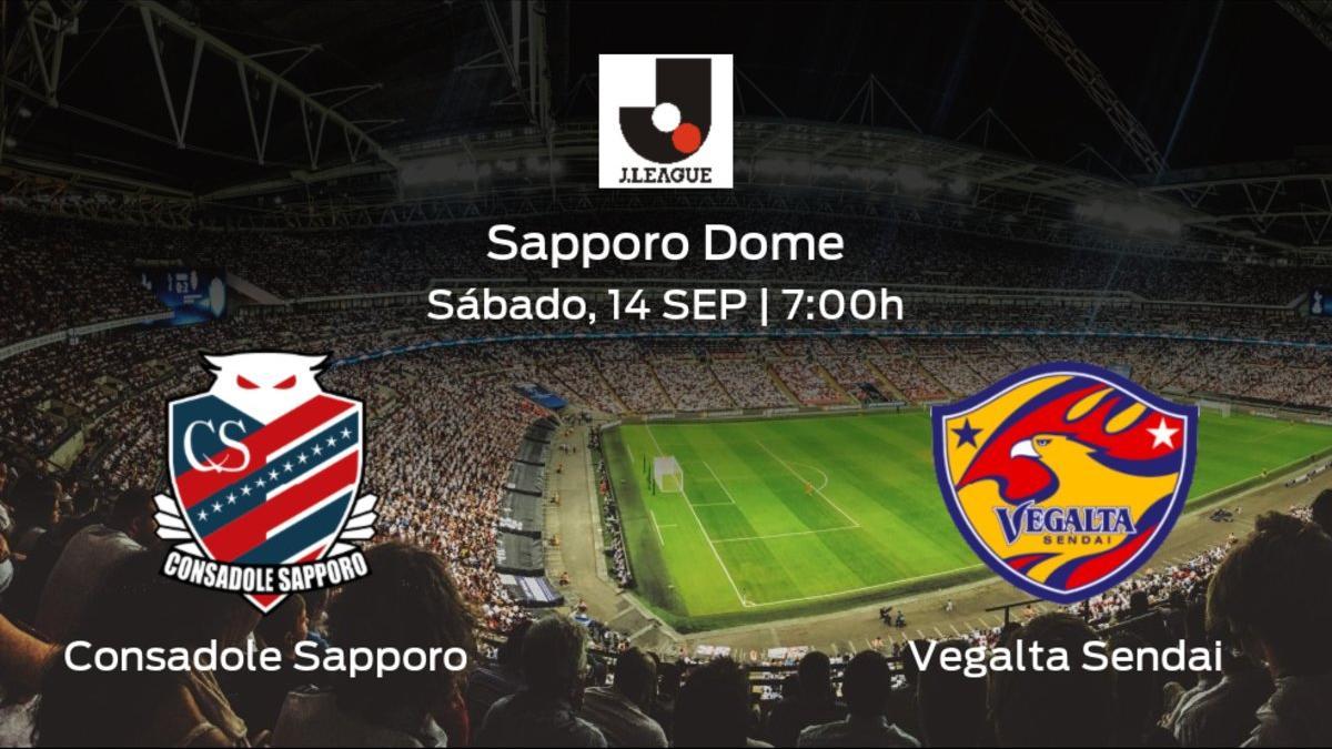Previa del partido: el Consadole Sapporo recibe en su feudo al Vegalta Sendai