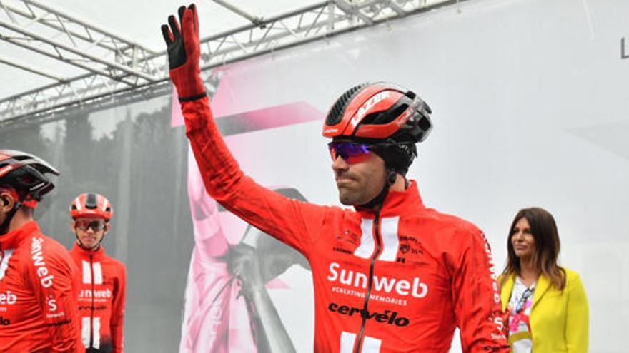 Domoulin, ganador del Giro en 2017.