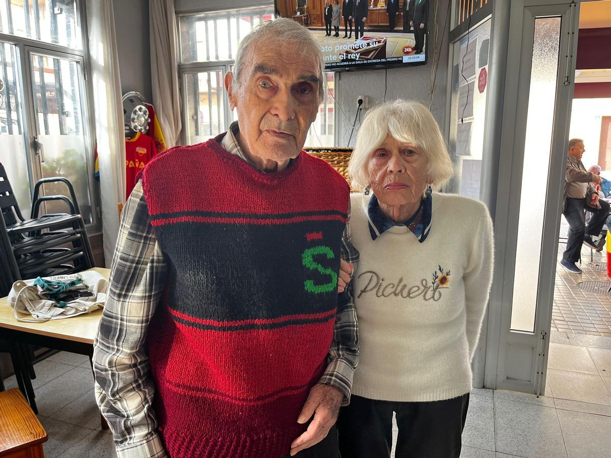 Sergio Salueña y su esposa han recuperado la pensión que les retiraron el año pasado.