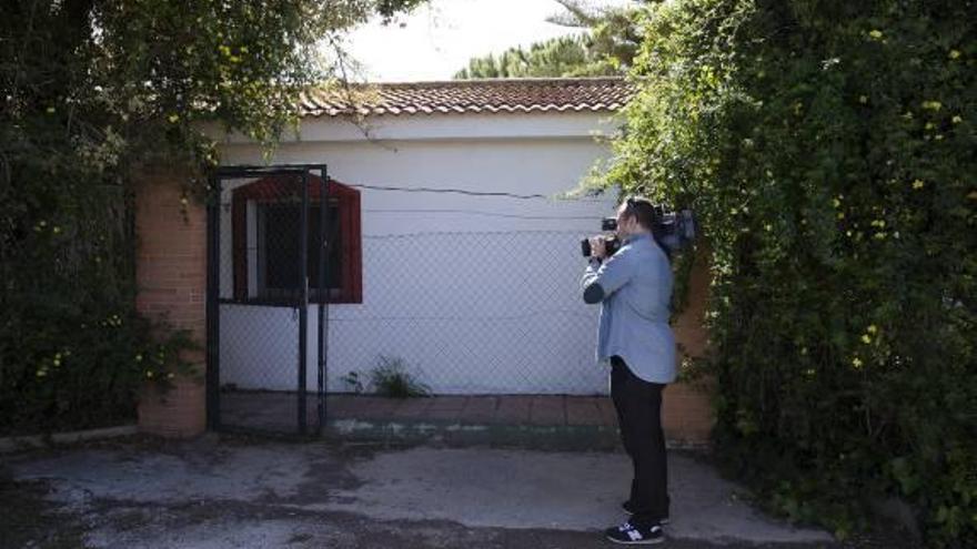 Casa de Alhaurín donde un hombre estranguló a su pareja.