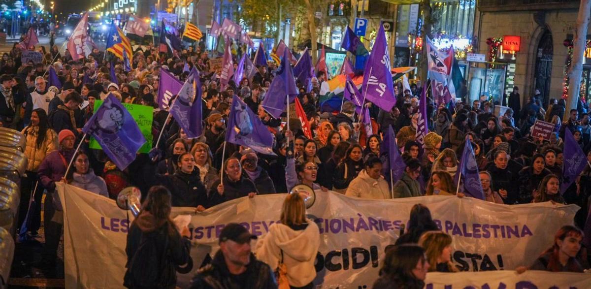 El clamor contra les "alarmants" violències masclistes surt al carrer