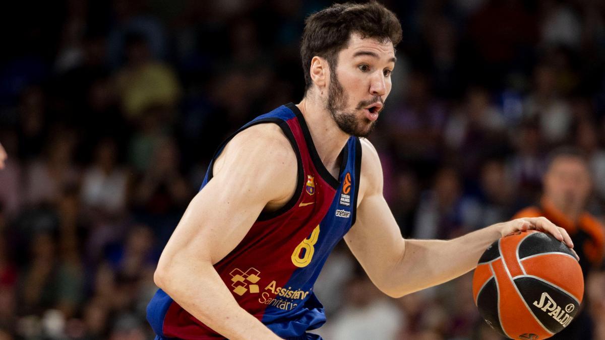 Darío Brizuela, en plena 'master class' en el Palau