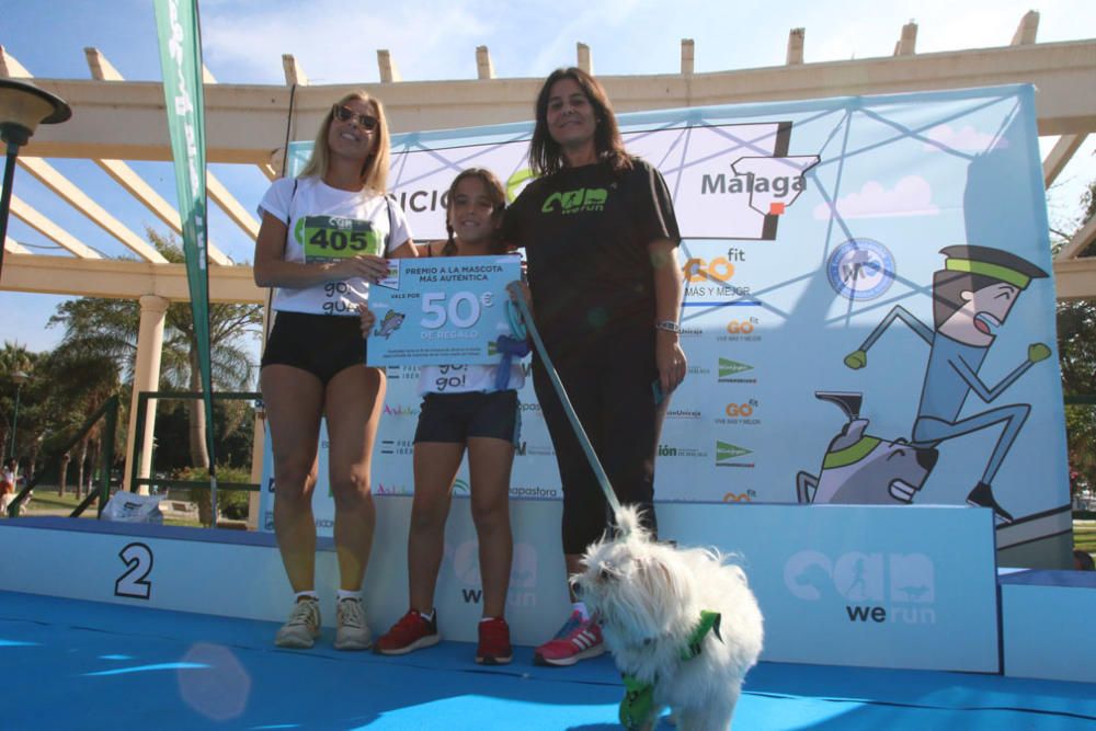 El Parque Huelin ha acogido la primera edición de un evento destinado a las mascotas y a sus dueños, con carreras en diversas categorías, actividades gratuitas y numerosos stands