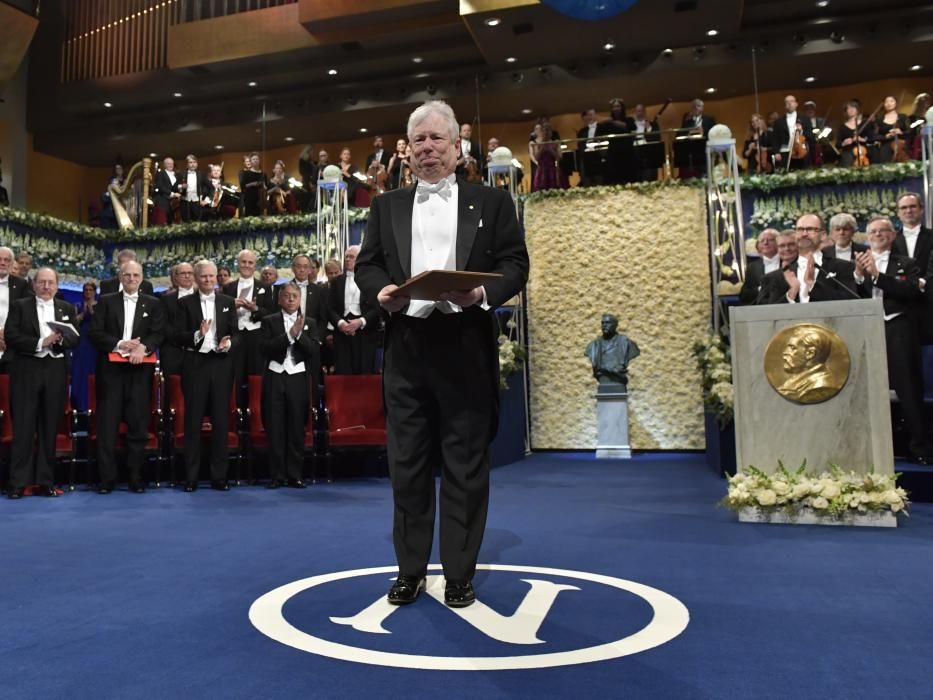 Nobel award ceremony in Stockholm