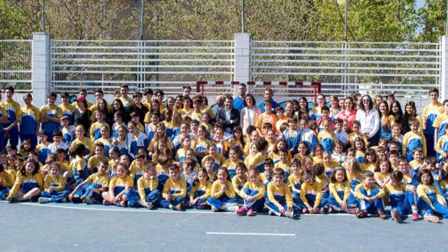 Alumnos del colegio Marni