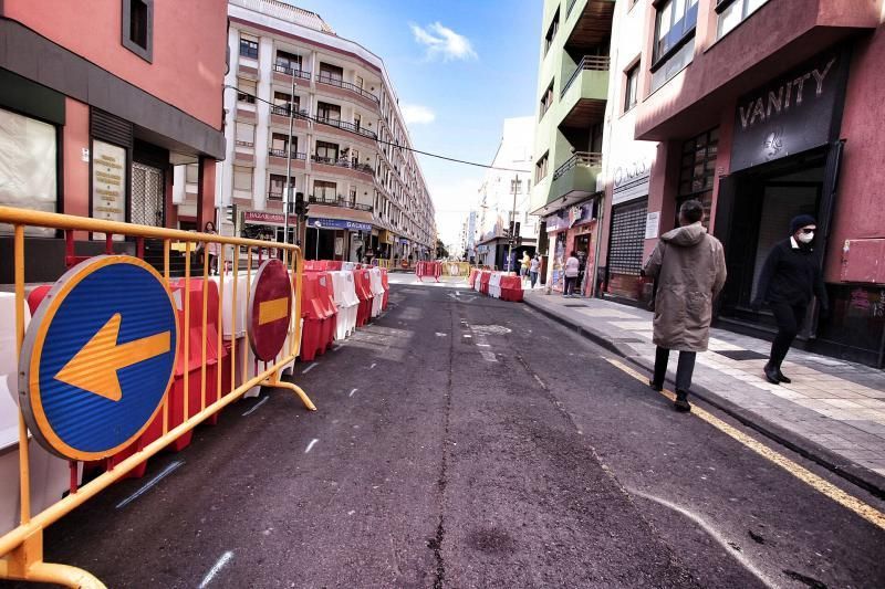 Peatonalización de la calle Heraclio Sánchez