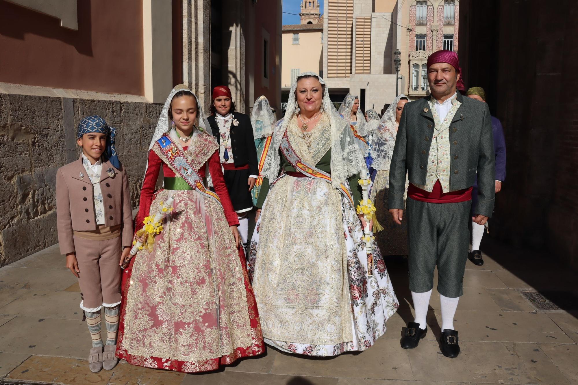 Las comisiones de falla en la Procesión de la Virgen (4/5)