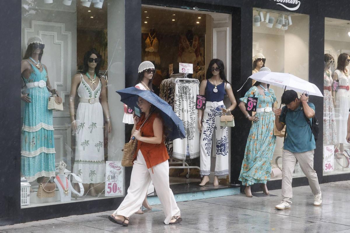 La lluvia cambia la estampa del verano en Córdoba: las imágenes que dejan las precipitaciones este lunes 24 de agosto