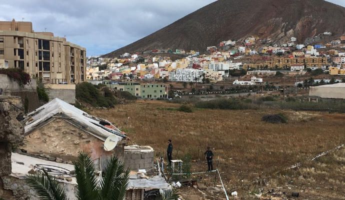 Zona donde ocurrió el crimen en Guía