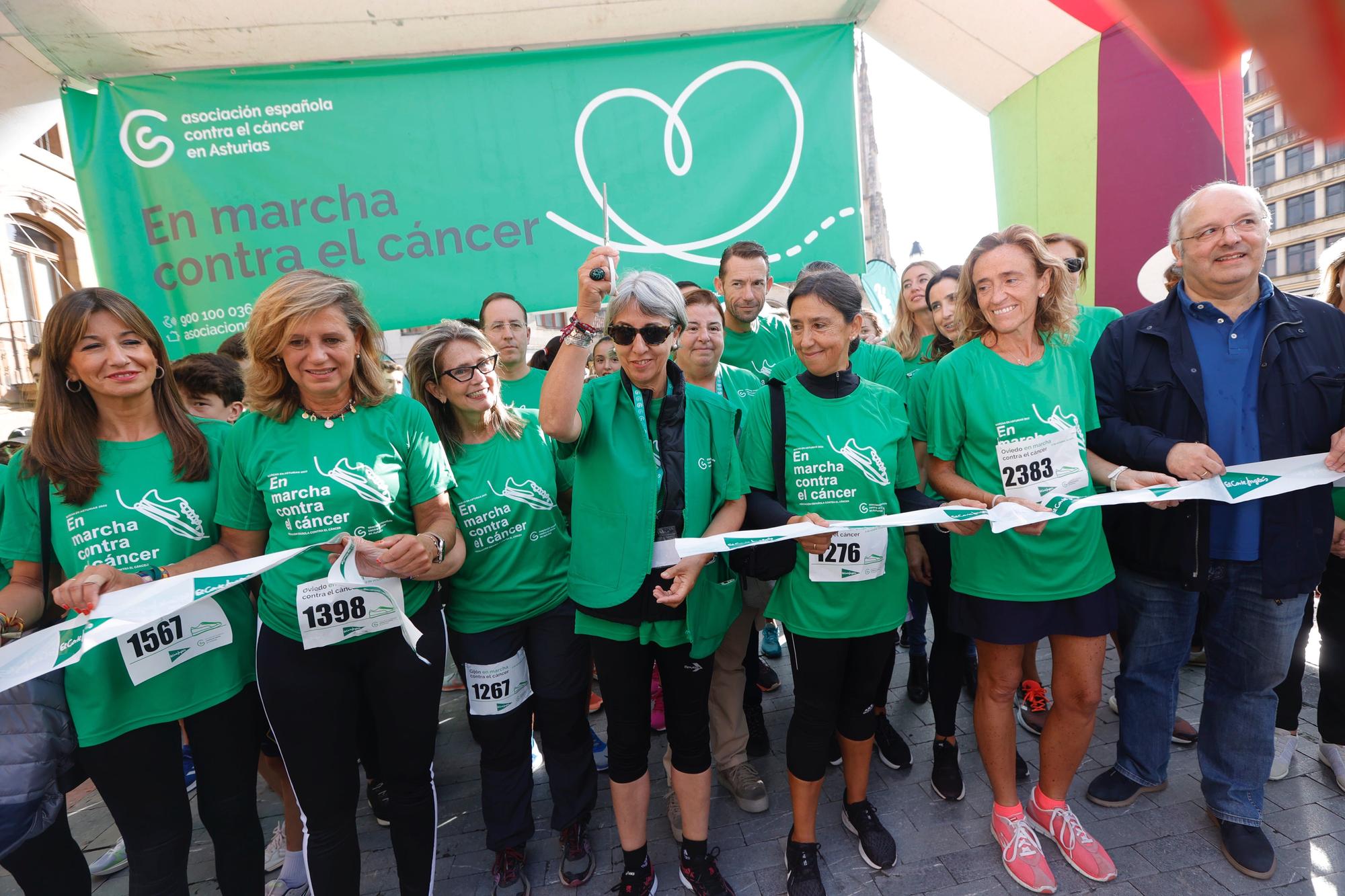 EN IMÁGENES: Asturias se echa a la calle para correr contra el cáncer