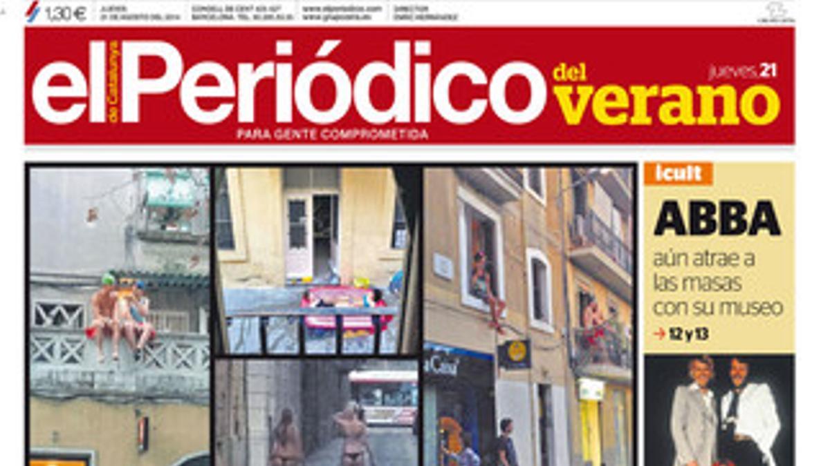 Portada de EL PERIÓDICO DEL VERANO del 21 de agosto.