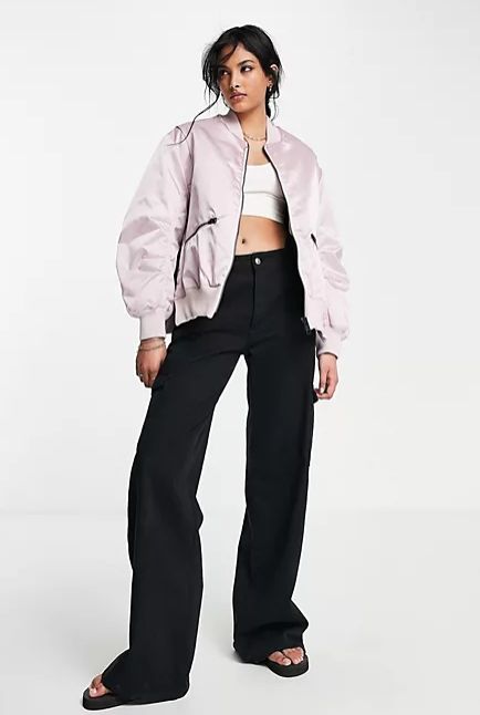 Chaqueta bomber rosa Brooke de AllSaints