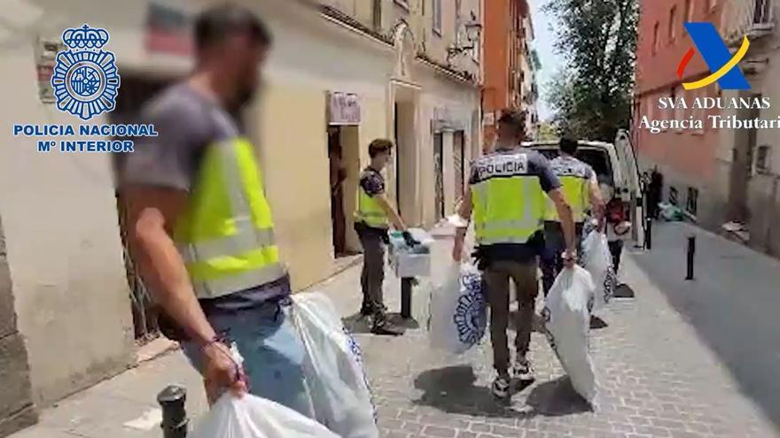Vídeo | Cop a una banda afincada a Lloret que importava i venia productes falsificats
