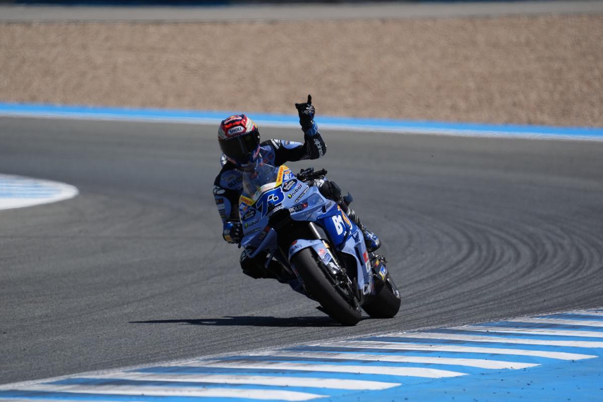 Las imágenes de la carrera de MotoGP en Jerez.