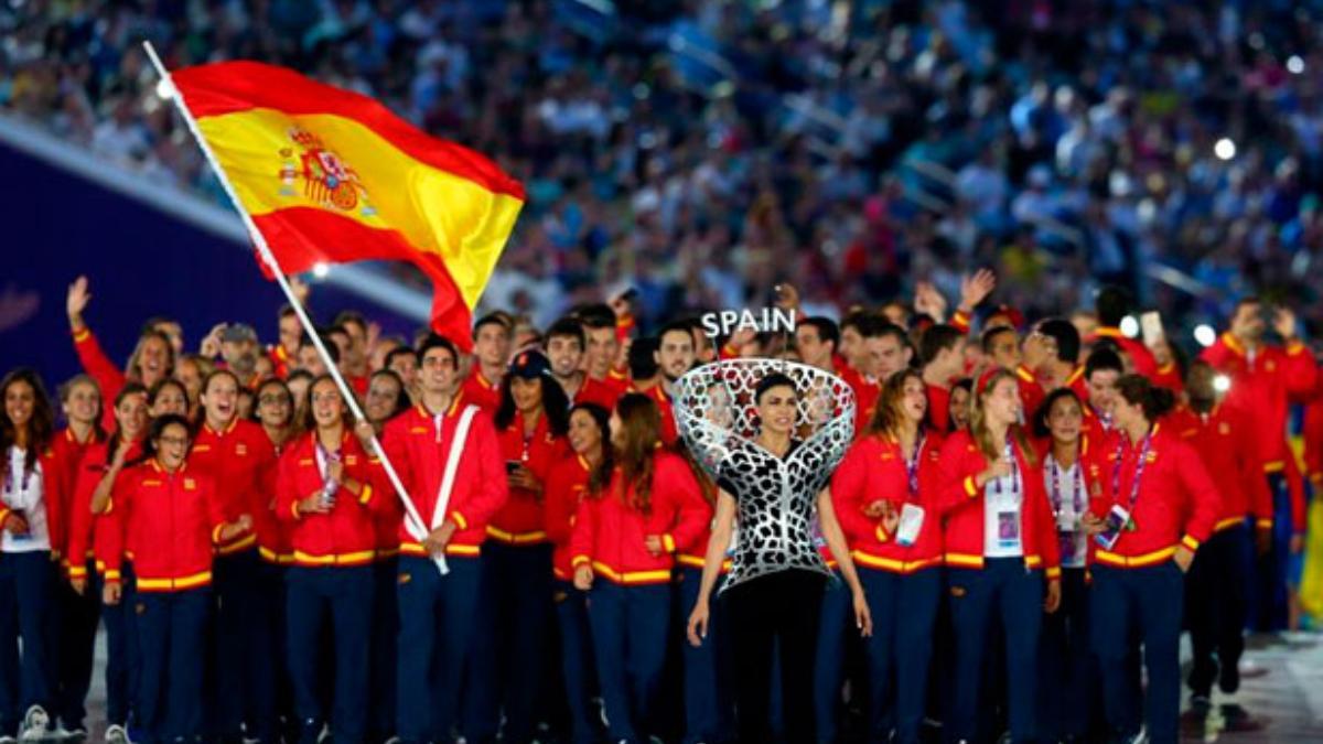 Presentación de España en los Juegos Olímpicos