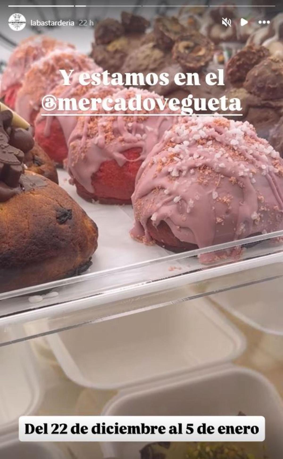 Publicación, este lunes, 22 de diciembre, en el Instagram de La Bastardería.