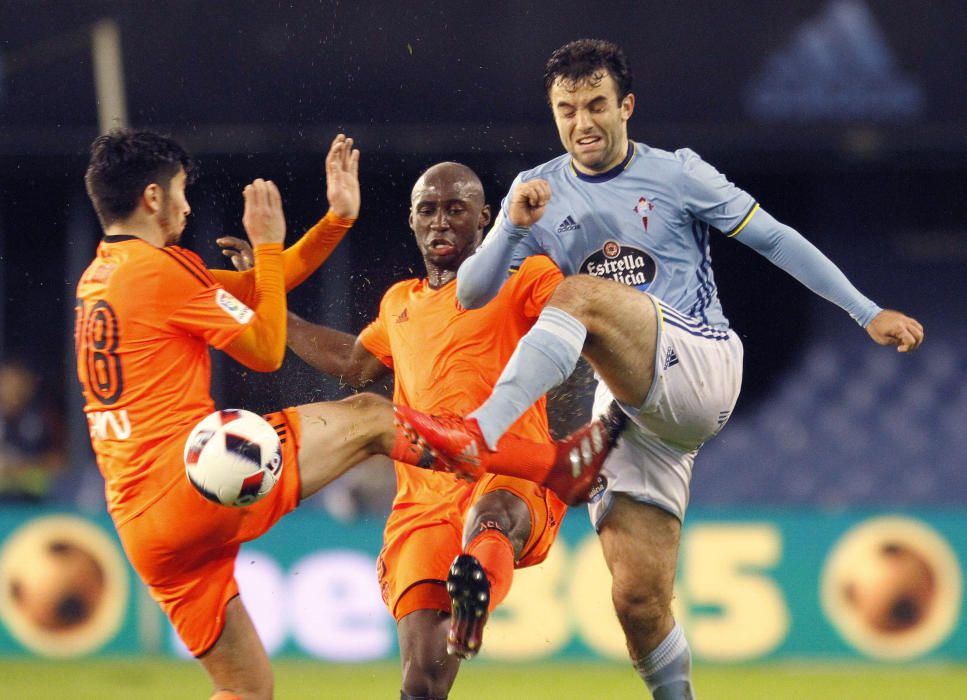 El Celta - Valencia, en fotos