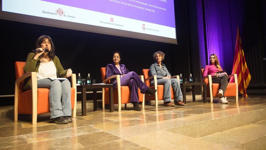 Cañigueral reivindica &quot;superar la violència masclista i fer pedagogia feminista&quot; en la seva intervenció pel 8M a Girona