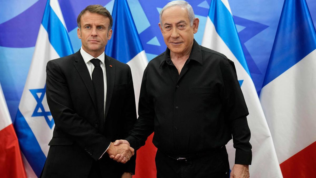 Macron visita Israel