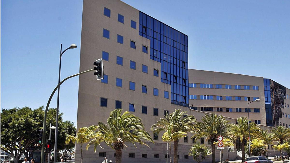 Palacio de Justicia de Santa Cruz de Tenerife, donde hoy se prevé celebrar el juicio.