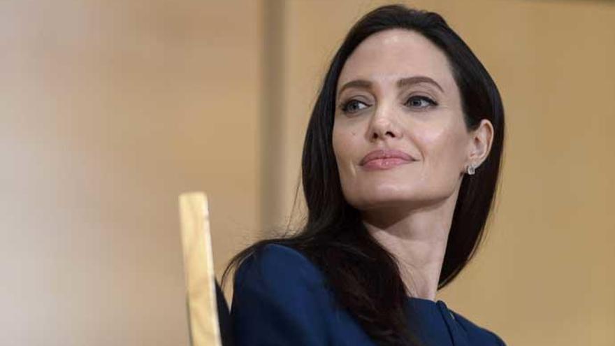 La actriz Angelina Jolie.