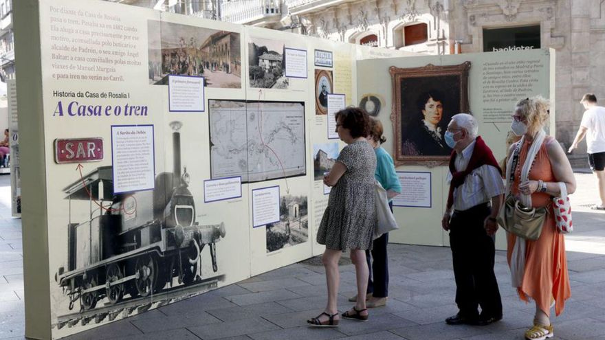 La historia de la Casa de Rosalía, en exposición
