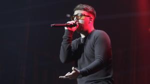 Un momento del concierto que el artista Quevedo ofreció el pasado año en Zaragoza. EFE/ Javier Cebollada