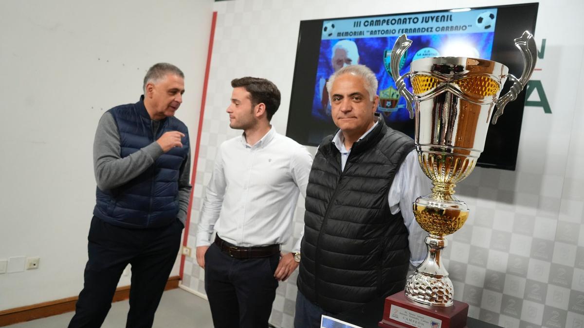 Imagen de la presentación del III Memorial Antonio Fernández Carbajo.