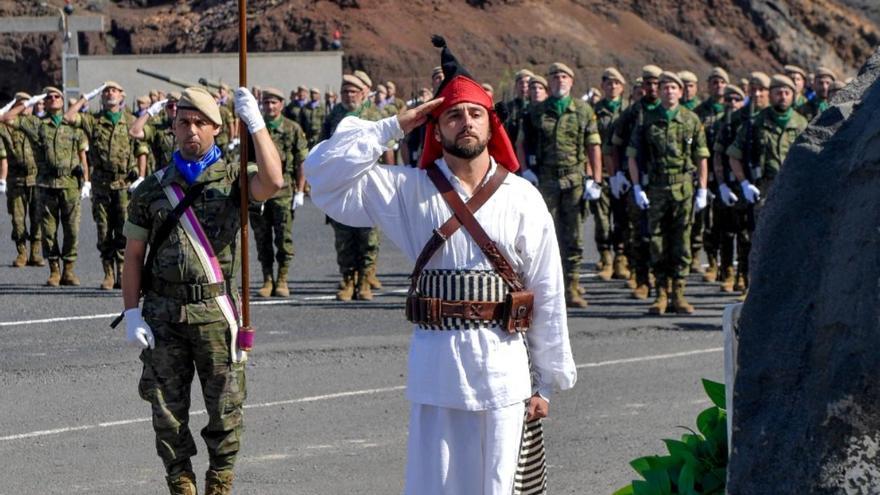 Militares canarios de cinco continentes