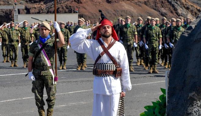 La brigada Canarias XVI celebra su decimosexto aniversario en la Base General Alemán Ramírez