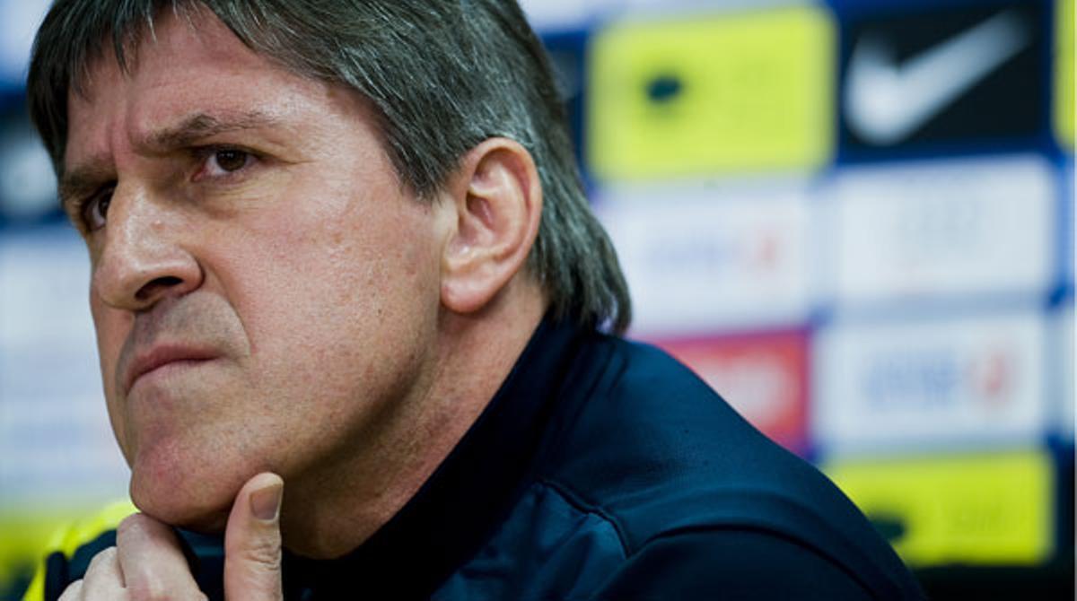 El segon entrenador del Barcelona, Jordi Roura, confia plenament en Messi i que ’pot estar tots els partits que vulgui sense marcar’.