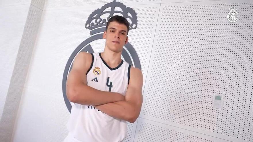 Jaime Pradilla, nuevo jugador del Real Madrid Basket