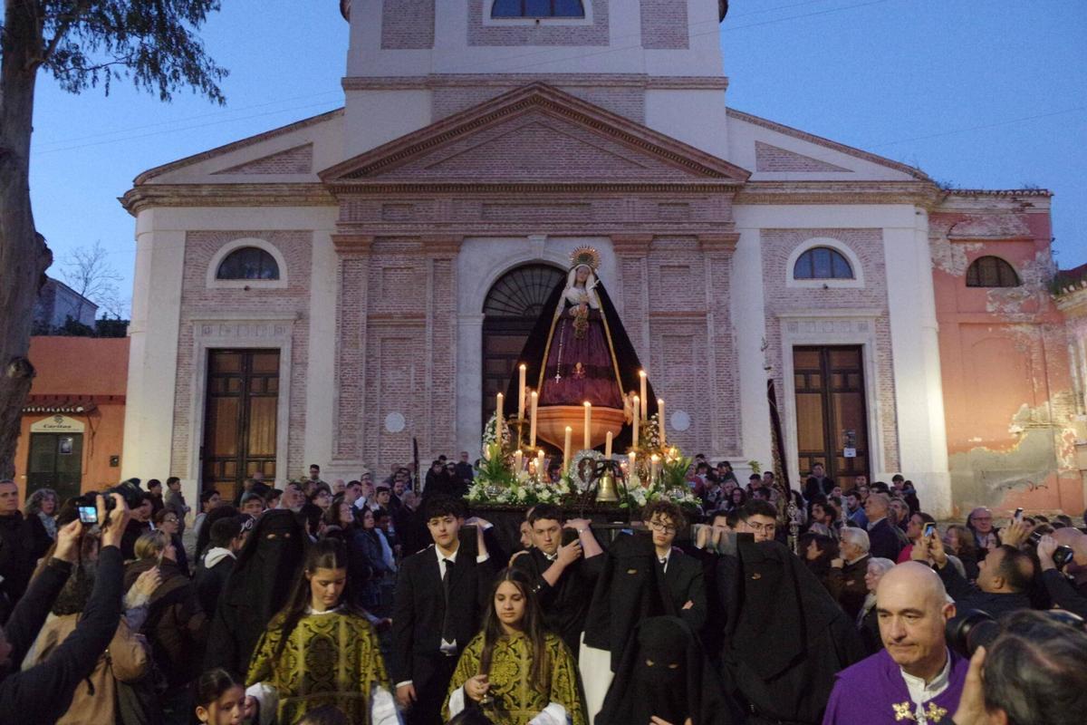 Dulce Resignación: procesión en La Trinidad