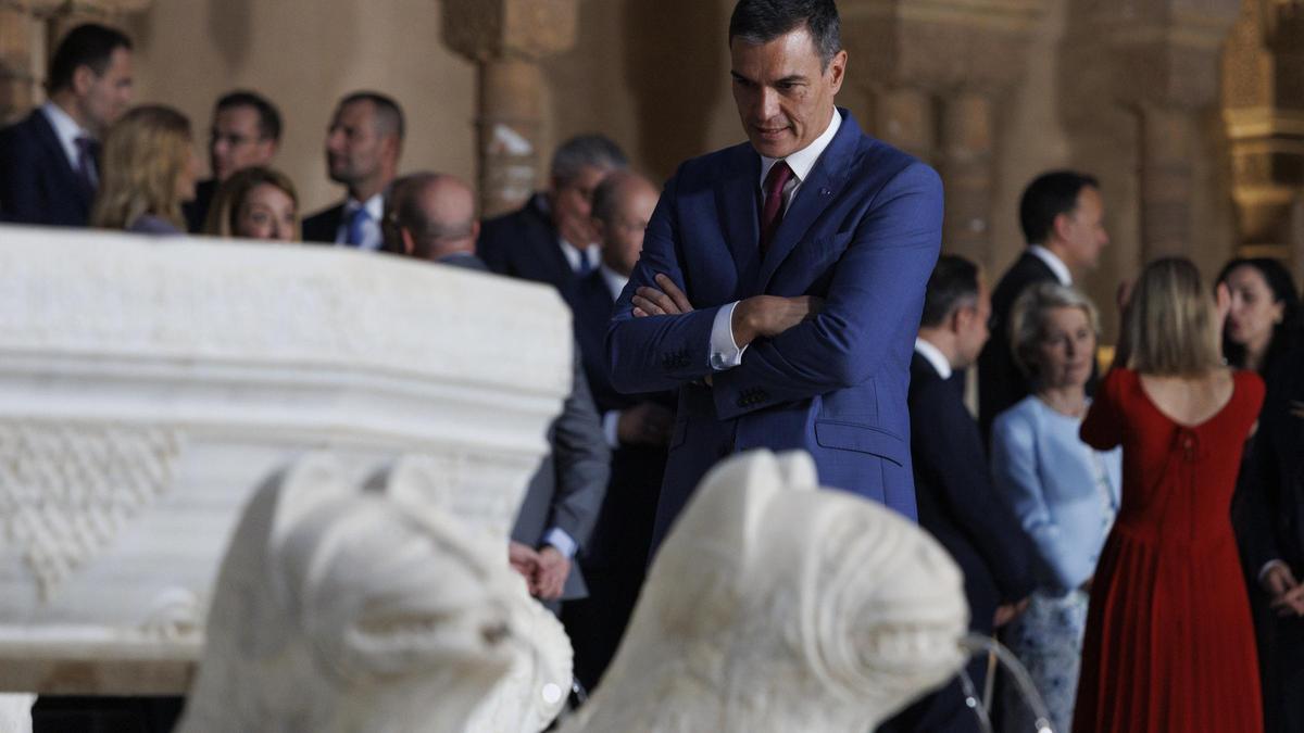 The images of the second day of the summit of European leaders in Granada