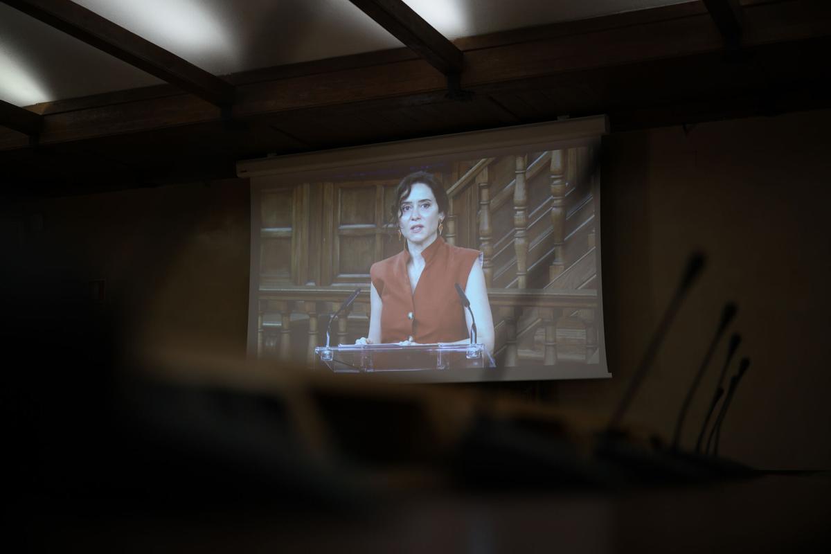 La presidenta de la Comunidad de Madrid, Isabel Díaz Ayuso.