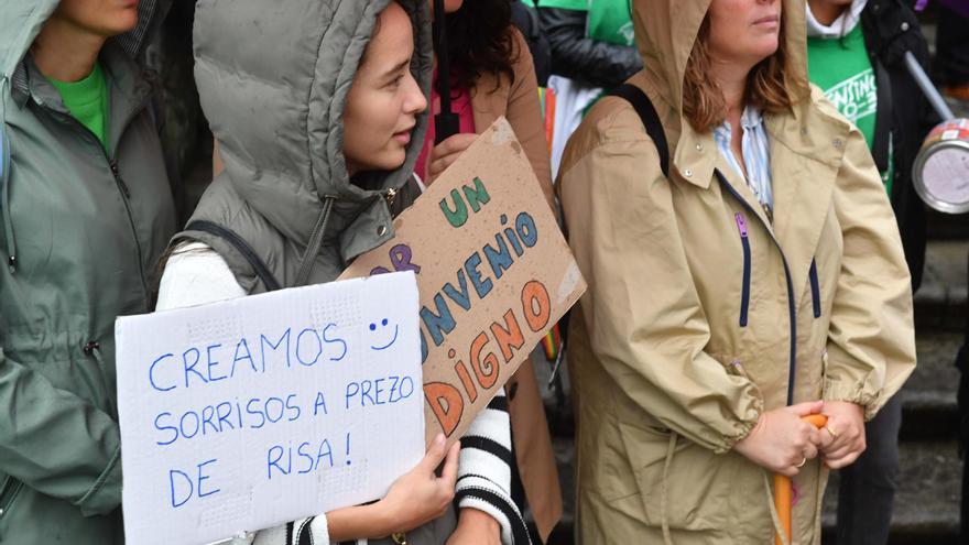 Las escuelas infantiles afrontan mañana la segunda jornada de huelga por un &quot;salario justo&quot;