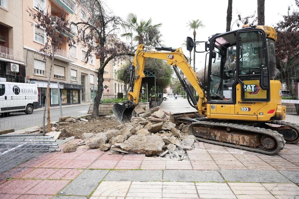 La obra ha comenzado por el extremo más próximo al Ancla.