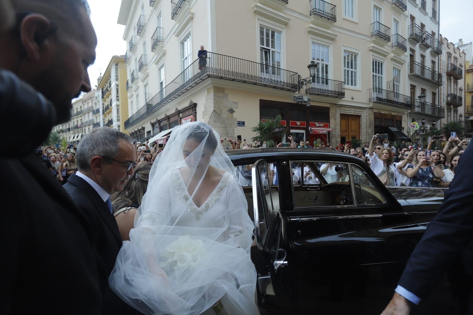 Así ha sido la llegada de los invitados a la boda real en València