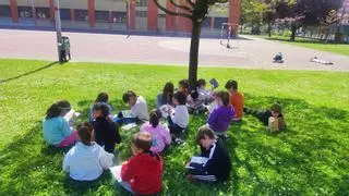El colegio Begoña saca su Semana del Libro a las calles de Viesques