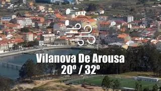 El tiempo en Vilanova de Arousa: previsión meteorológica para hoy, domingo 16 de agosto