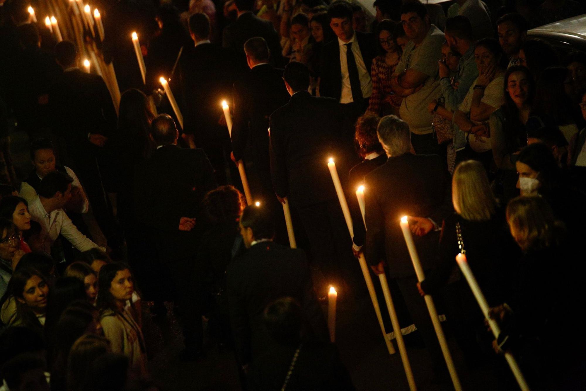 Vía crucis del Prendimiento, en imágenes