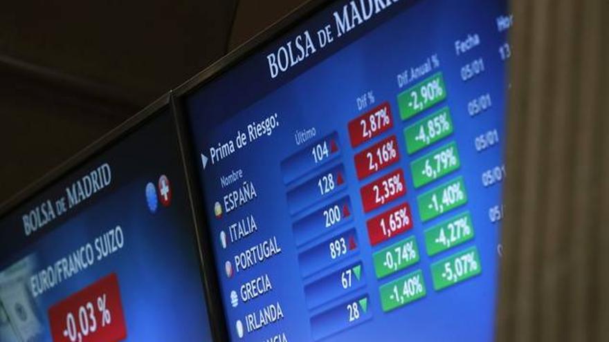 La bolsa española cae un 3,45% por miedo a la salida de Grecia del euro