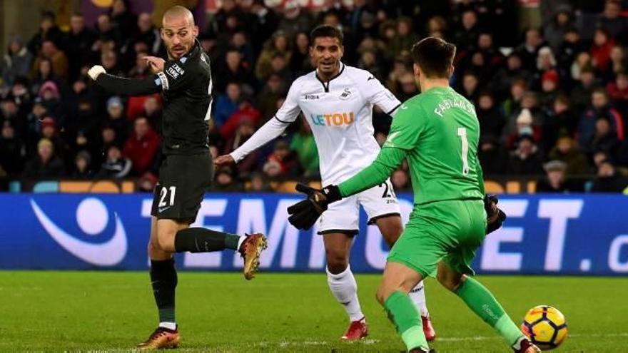 El City derrota el Swansea (0-4)