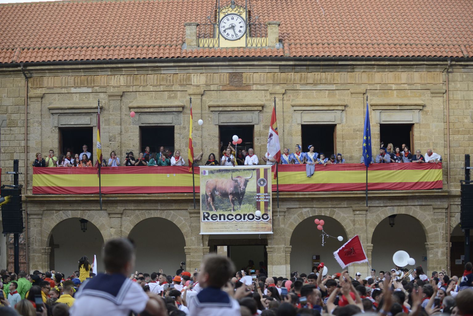 El chupinazo de Rencoroso: Así ha estado la Plaza Mayor de Benavente