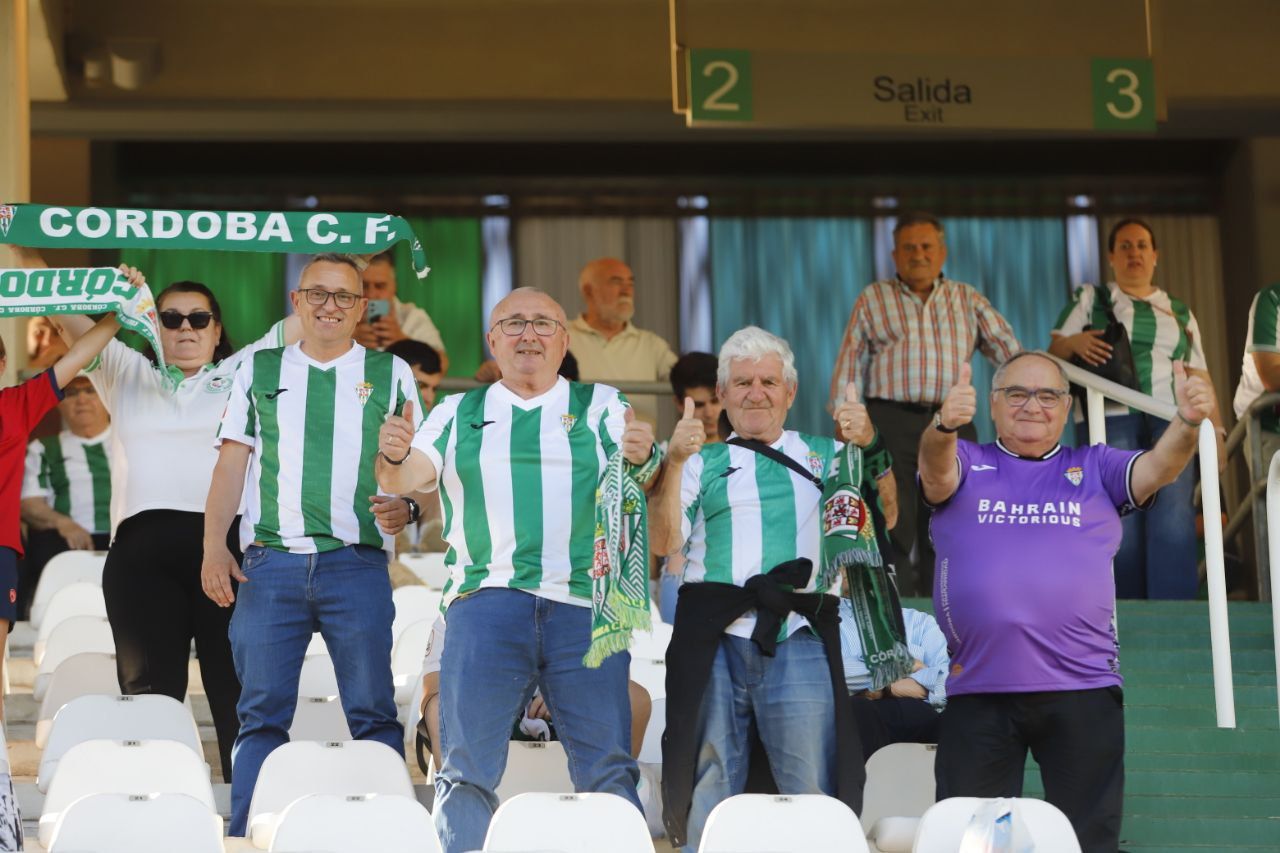 Córdoba CF-Mirandés: las imágenes de la afición en El Arcángel