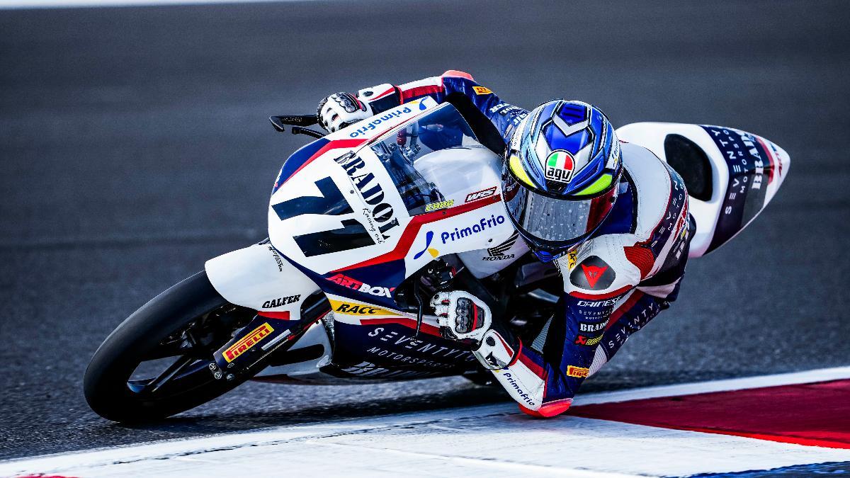Carlos Cano brilló en Misano