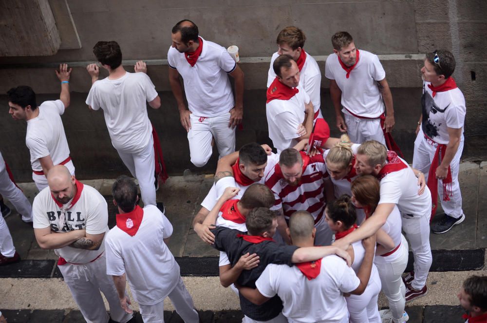 Primer encierro dels Sanfermines 2018